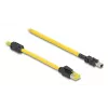 Tinklo kabelis DeLOCK 81252 Juodas Geltonas 3 m Cat6