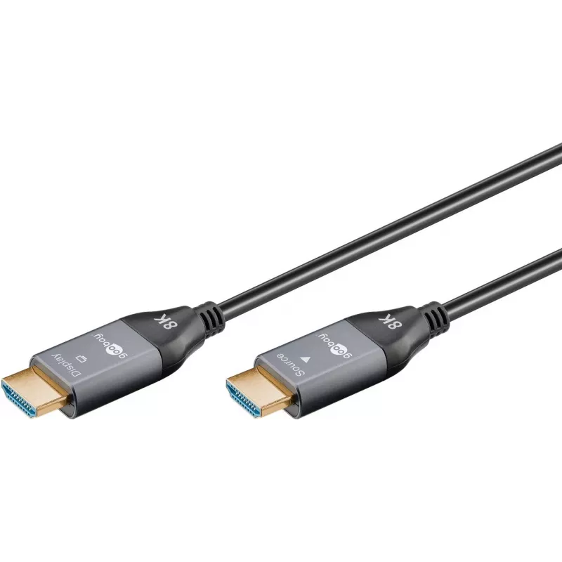 Goobay 76277 HDMI Type A standartinis 3D 48 Gbit/s – kabelis – skaitmeninis/ekranas/vaizdas (76277)