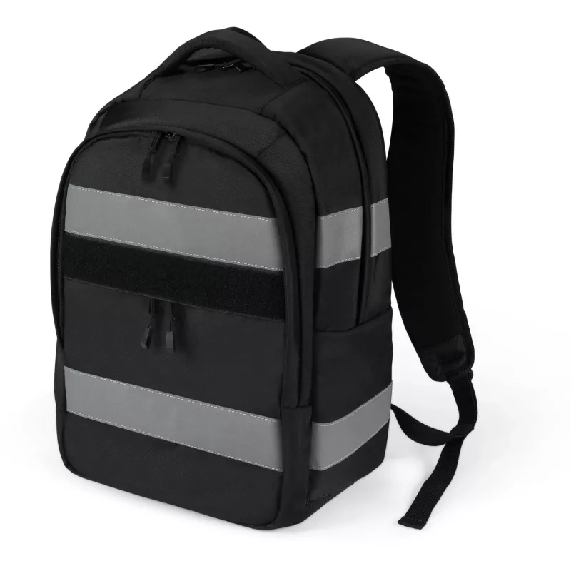 DICOTA Hi-Vis V2 kuprinė, Juoda, 320x220x455 mm, PET, TPU
