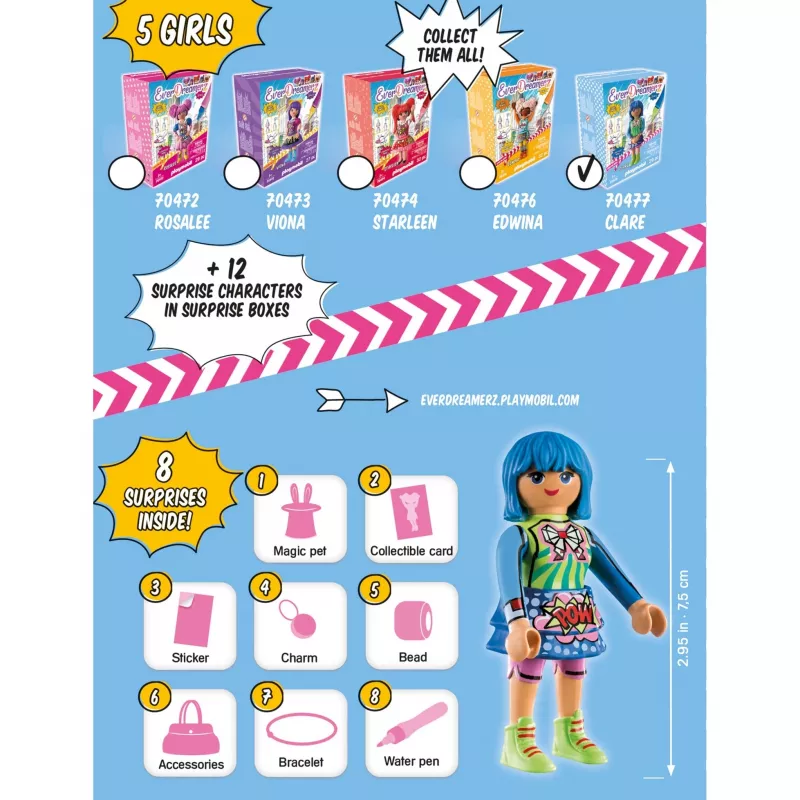 Playmobil Clare - Komiksų Pasaulis