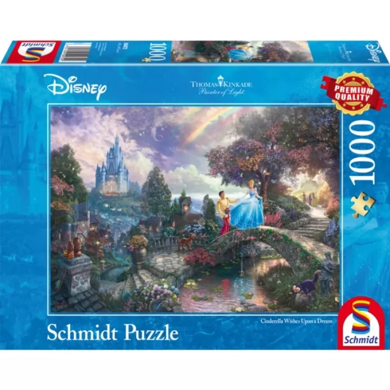 Schmidt Spiele Disney Cinderella dėlionė, 1000 dalių, plotis 693 mm