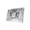 Backplate Alphacool 10269 Acrylic Aluminium Chrome Copper Nylon Juoda 155.5x235.9x34mm