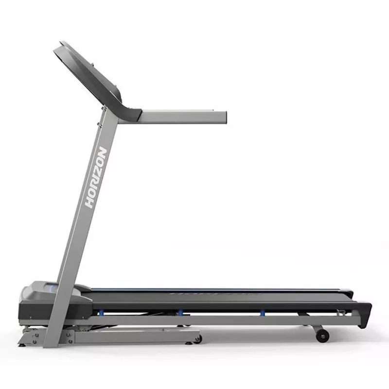Bėgimo takelis JOHNSON Fitness & Wellness TR50 — bėgimo zona 406×1270 mm, maks. greitis 16 km/h, maks. naudotojo svoris 113 kg