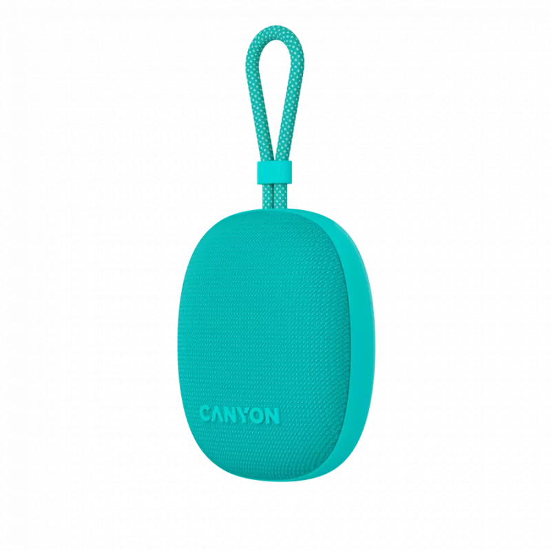 Canyon OnMove 12 - nešiojamas Bluetooth v5.3 garsiakalbis - 5W - TWS - IPX7 - 12 valandų - USB-C įkrovimas