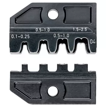 Presavimo štampas Knipex 97 49 04 neizoliuotoms kištukinėms jungtims