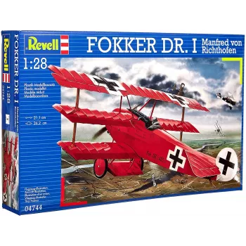 Rv04744 - Revell 1:28 - Fokker Dr.i richthofen