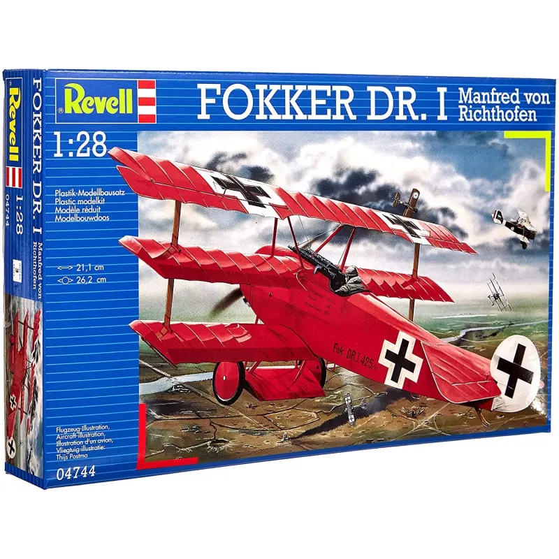 Rv04744 - Revell 1:28 - Fokker Dr.i richthofen