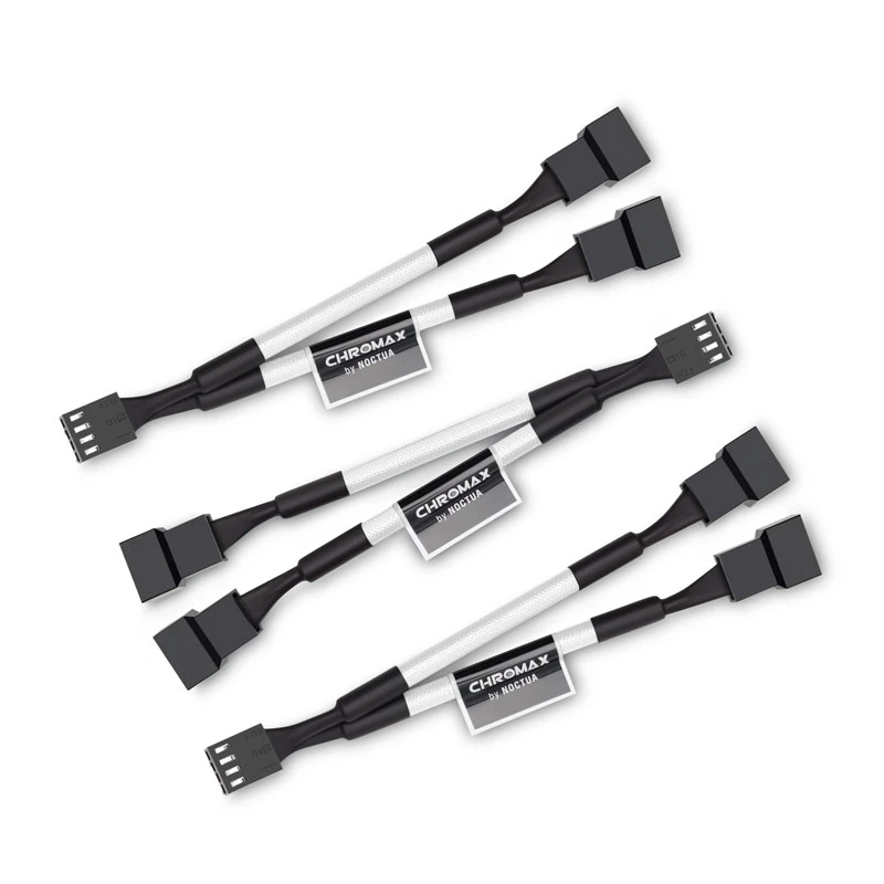 Noctua NA-SYC1 4-PIN PWM aparatinės įrangos aušinimo priedas Baltas