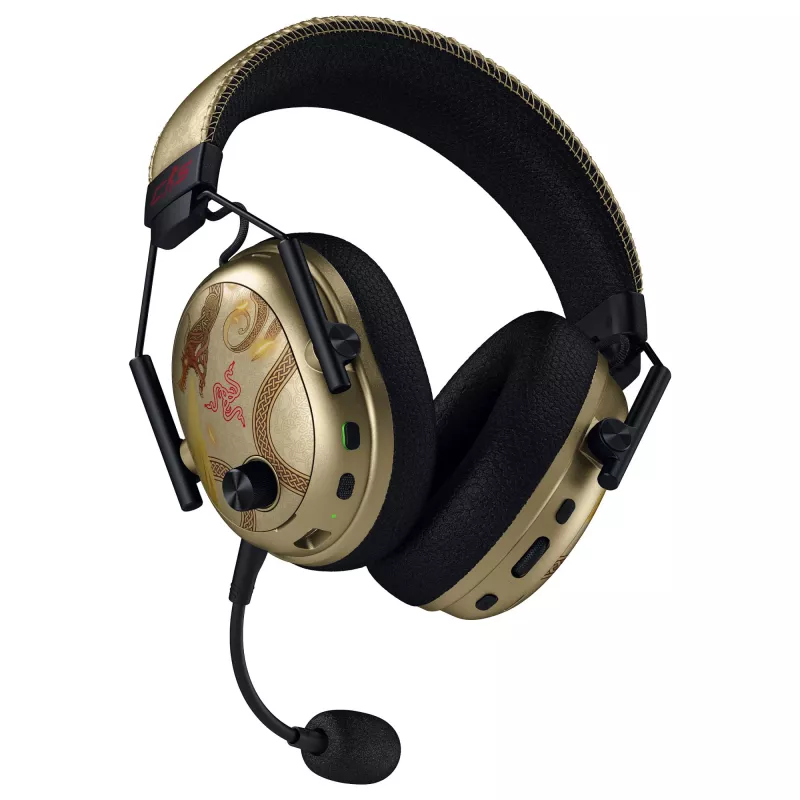 Razer | Žaidimų ausinės | Blackshark V3 Pro | Belaidės / Laidinės | Uždedamos | Mikrofonas | Triukšmo slopinimas | Counter-Strike 2 leidimas
