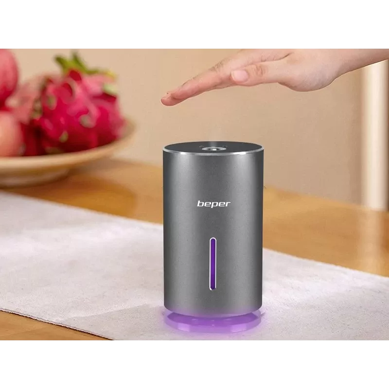 Beper P201UTP010 automatinis rankų dezinfekavimo purkštuvas (atomizatorius), infraraudonųjų spindulių jutiklis, 135 ml, įkraunamas