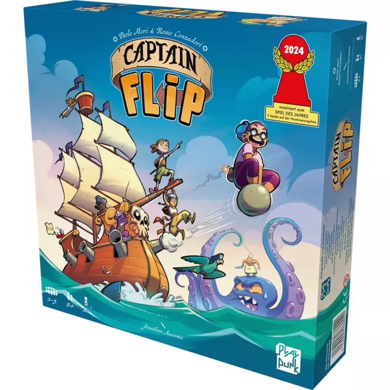 Captain Flip, Stalo žaidimas