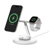 Belkin WIZ023VFBK mobiliojo įrenginio įkroviklis Ausinės, Išmanusis telefonas, Išmanusis laikrodis Juodas USB Belaidis įkrovimas Vidaus patalpoms