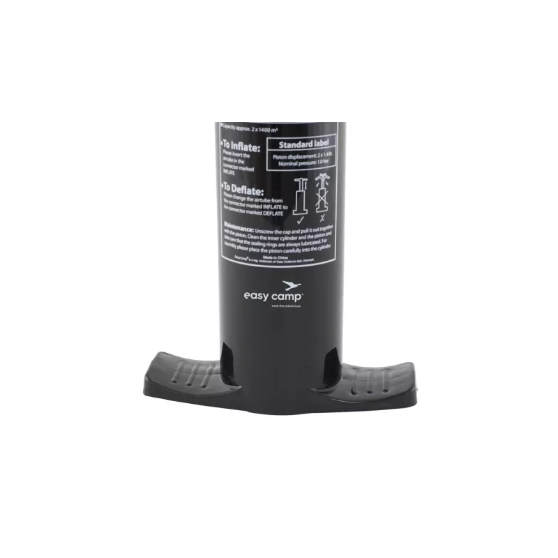 Oro pompa Outwell Manual Air Pump Easy Camp Double Action 1,4 L (modelis 680280)