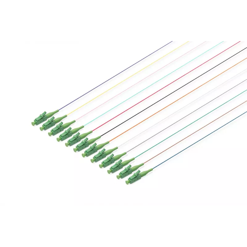 Digitus spalvoti sujungimo kabeliai LC/APC OS2 09/125 µm Simpleksas 2 m
