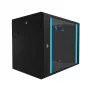 Ant sienos montuojamas stovas Extralink Extralink Rackmount cabinet 9U 600x450 Juoda