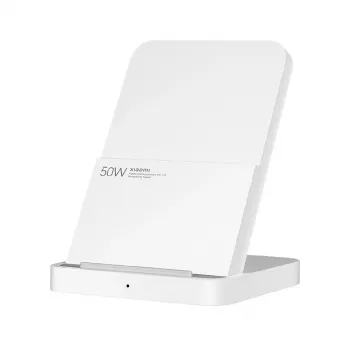 Belaidis išmaniojo telefono įkroviklis Xiaomi BHR7560GL 50 W AC vidaus greitas įkrovimas balta