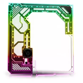 Case side panel Singularity Spectre 4 Aevum Dual Loop Side Panel Acrylic Clear Juoda