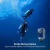 Veiksmo kamera SJCam C300 4K 30 kadrų per sekundę, kompaktiška vandeniui atspari konstrukcija