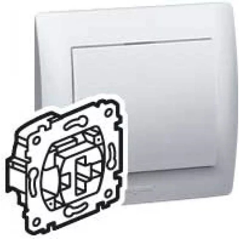 Šviesos jungiklis Legrand Galea Life baltas 775806
