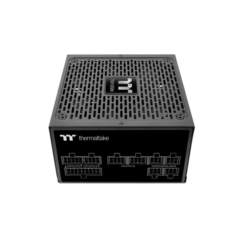 Maitinimo šaltinis THERMALTAKE Toughpower ATX 650W Gold, 80 PLUS Gold, 650 W, ATX, 90 mm ventiliatorius, 20+4 kontaktų, 1x PCIe (6+2), 3x SATA, 2x Molex