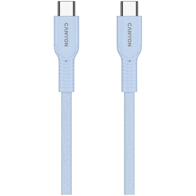 CANYON laidas OnWire 60CL C-C 60W COLOR Pintas 1m Šviesiai mėlynas