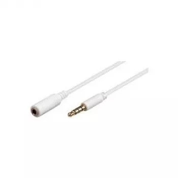 Microconnect IPOD003A garso kabelis 1 m 3,5 mm baltas