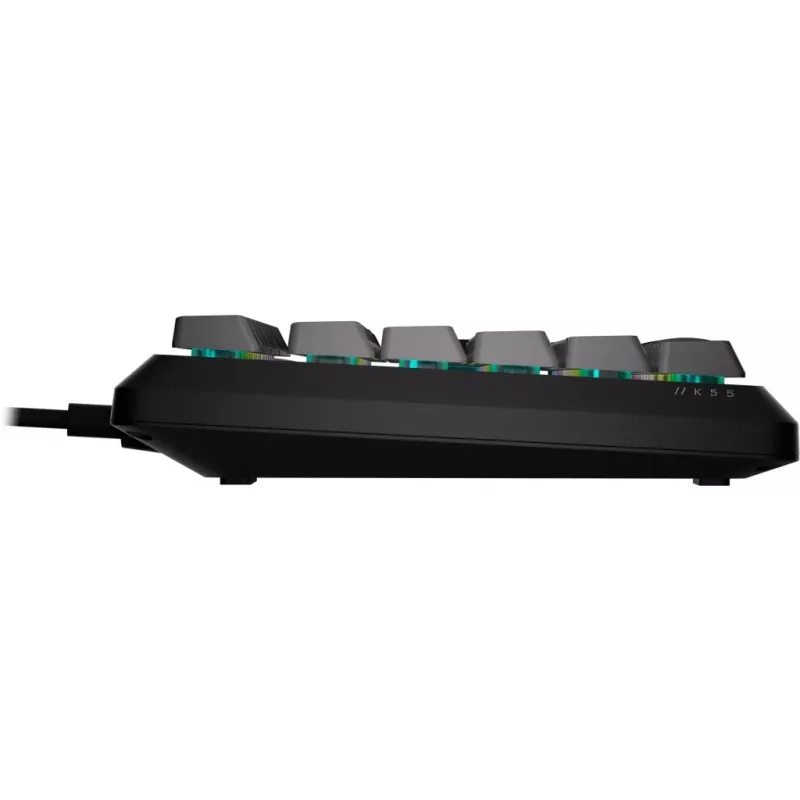 Corsair CH-9226D65-DE klaviatūra žaidimams USB QWERTZ vokiška pilka