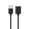 USB AM-AF ilginimo laidas, 1,8 m, juodas