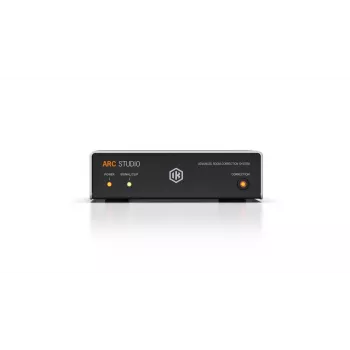 ik multimedia ARC Studio IP-ARC-STUDIO-IN garsiakalbiai, 50 W, 50 Ω išėjimo varža, 24 bitų / 96 kHz, juodi, 465 g