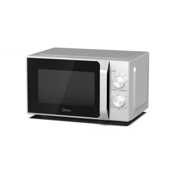 Mikrobangų krosnelė Midea MM20CF2ESL — laisvai pastatoma, 20 l talpa, 700 W, juoda