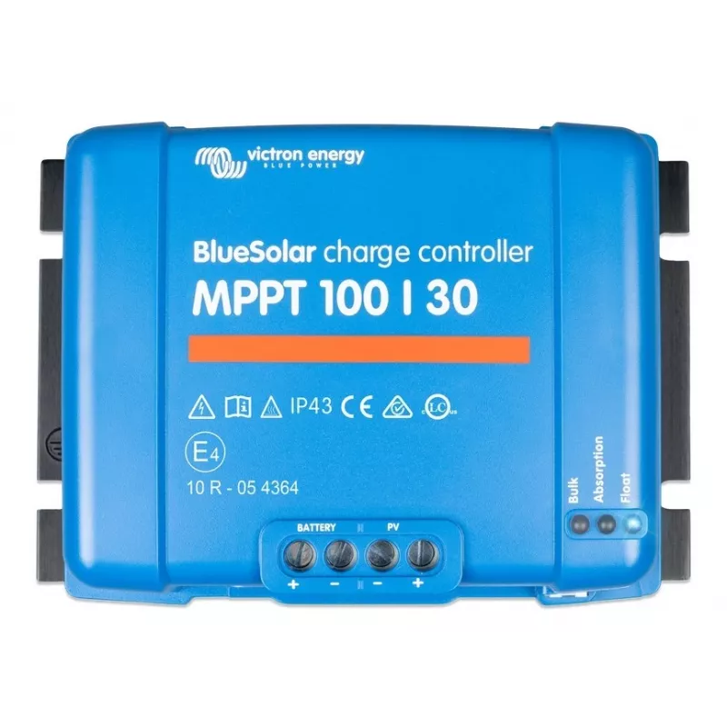 MPPT saulės energijos įkrovimo valdiklis Victron Energy BlueSolar 100/30 — 30 A, iki 100 V PV