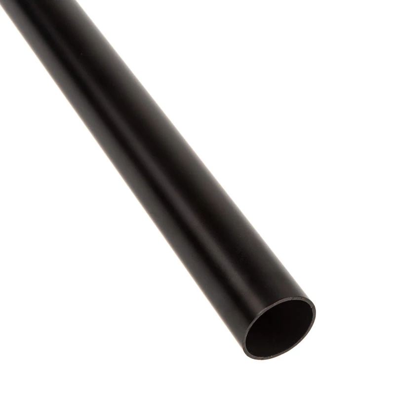 Kietas vamzdis 16 mm OD BitsPower None Chamfer žalvarinis vamzdis 500 mm — anglies apdaila