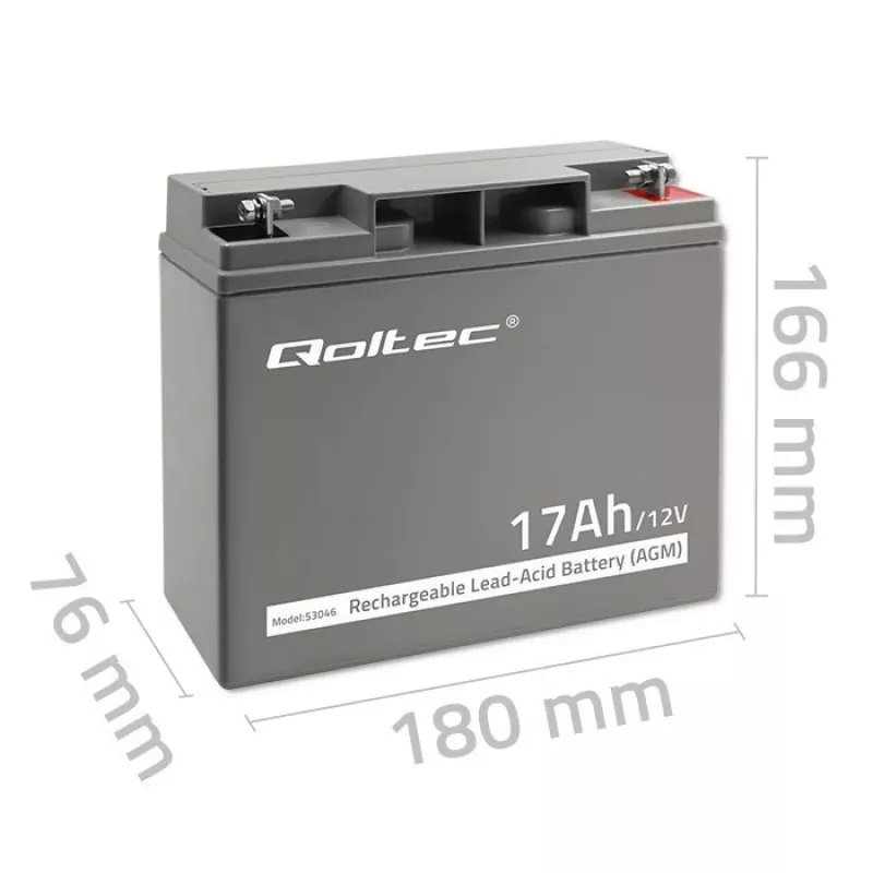 Baterija Qoltec 53046 belaidžiam įrankiui 17 Ah 12 V