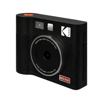 Momentinė kamera Kodak Mini Shot 3 Era — juoda, 4Pass spausdinimo technologija