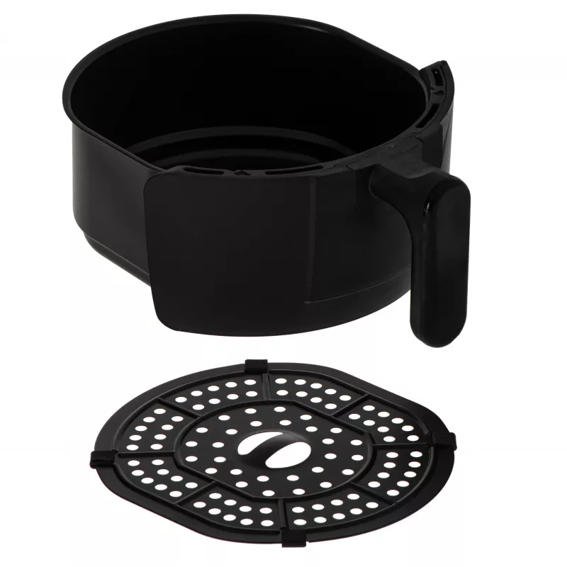 Karšto oro gruzdintuvė Adler AD 6312 — 2,5 l, 1600 W, juoda, 80–200°C, 60 min. laikmatis