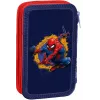 Penalas Kids Euroswan su 2 užtrauktukais ir priedais Spiderman raudonai mėlynas