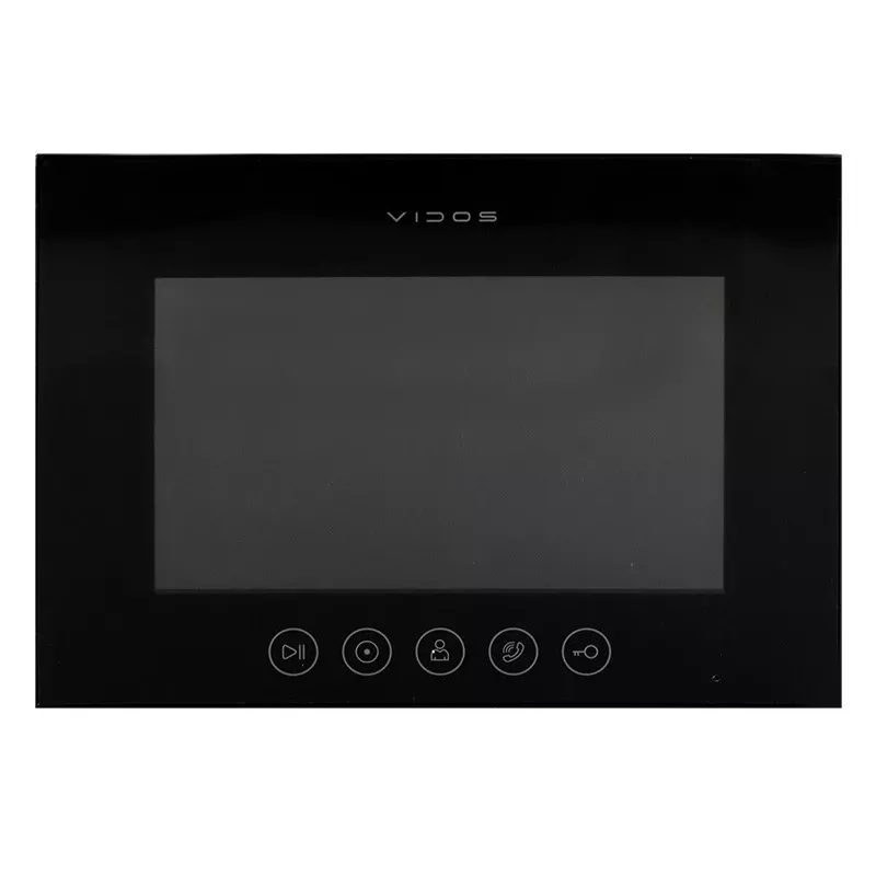 WiFi vaizdo domofono monitorius VIDOS X M11B-X 7 colių ekranas LCD TFT 1024x600px Juodas