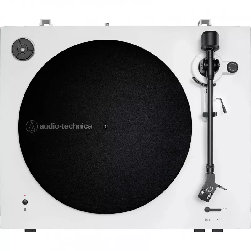 Audio-Technica automatinis diržinis patefonas AT-LP3XBTWH, baltas