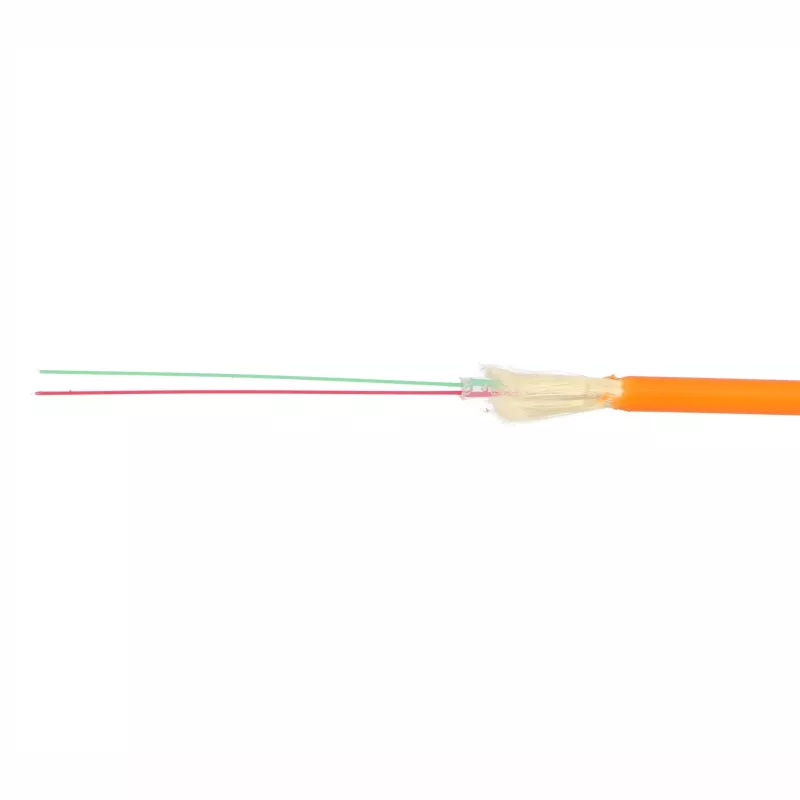 Fiberhome mikrooptinis kabelis FIBERHOME 2,5 mm, 2 SS G.657A1, PE apvalkalas, oranžinis, 4 km būgnas