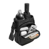 Tomtoc nešiojimo diržo krepšys G50 Switch 2 JoyCarry Sling — juodas