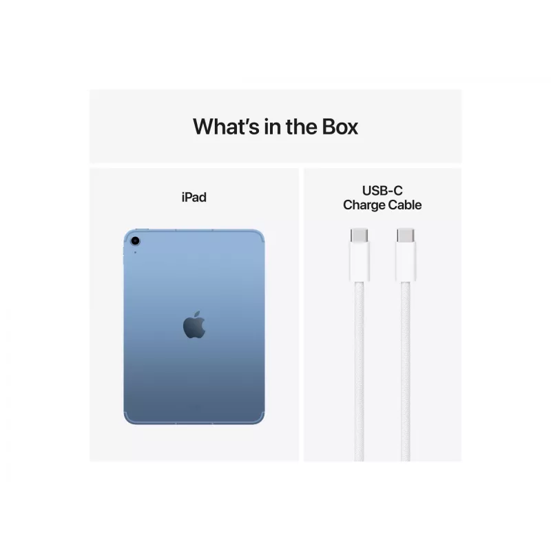 Planšetinis kompiuteris Apple iPad 5G LTE-TDD & LTE-FDD 11 colių A16 128GB iPadOS 18