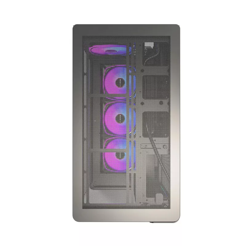 PC Case Montech KING 15 PRO Juoda — micro ATX / Mini-ITX midi tower