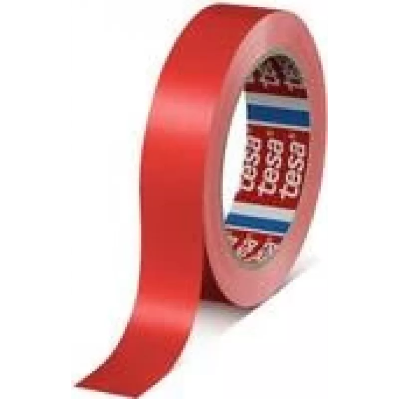 tesa pakavimo juosta 66 m x 25 mm raudona (60404-00001-00)