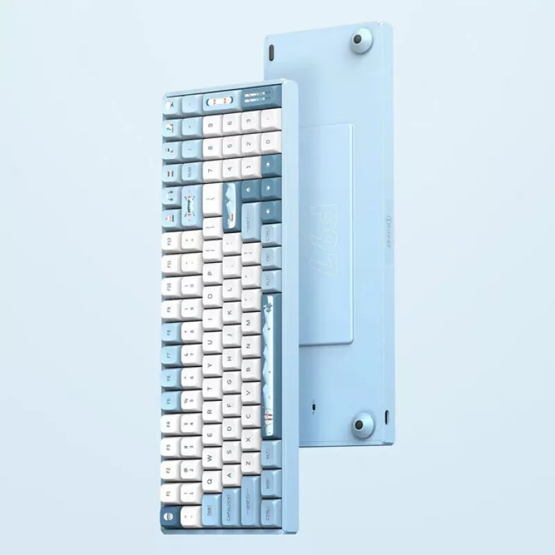 IQUNIX F97 Wintertide belaidė žaidimų klaviatūra, RGB, MX Brown jungikliai, US