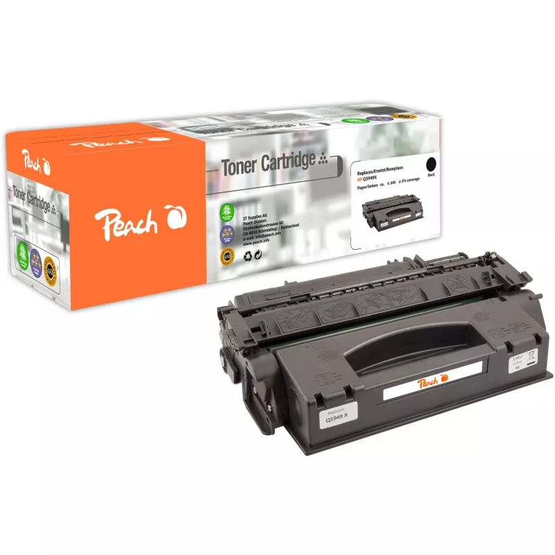 Peach 110158 tonerio kasetė 1 vnt. juoda