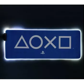 Paladone Sony Playstation šviečiantis stalo kilimėlis