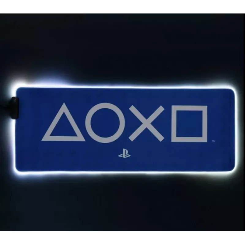 Paladone Sony Playstation šviečiantis stalo kilimėlis
