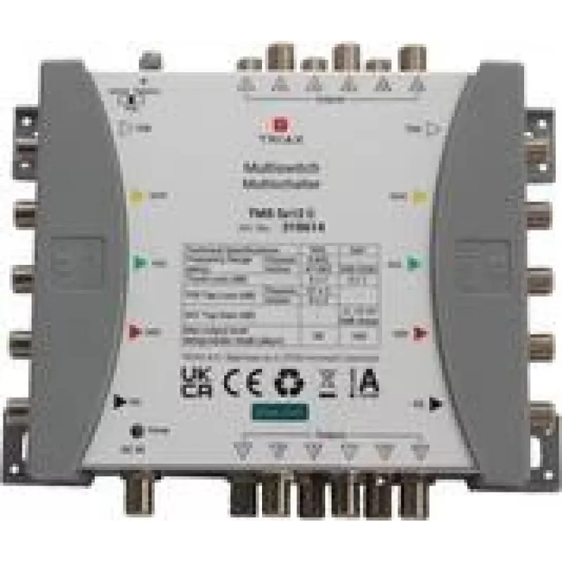 TRIAX TMS 5x12 C Kaskaden Multiswitch o.NT 4SAT+1terr. Eing. 12 krypčių 318614 (318614)
