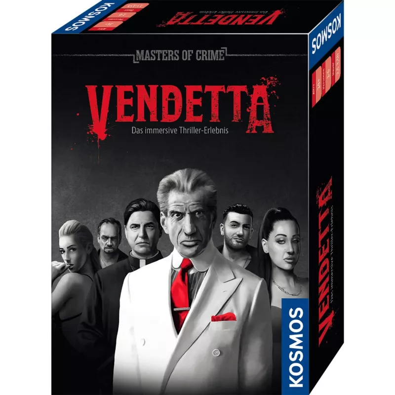 Masters of Crime: Vendetta, stalo žaidimas