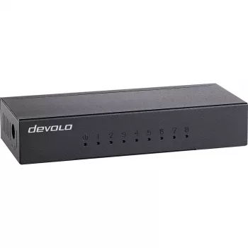 devolo Ethernet jungiklis 8 prievadų 8x Gigabit Ethernet